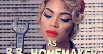 Beyonce as B.B. Homemaker in teaser for “Why Don’t You Love Me” music video