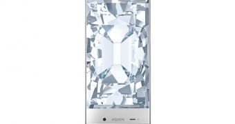 Sharp Aquos Crystal (front)