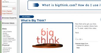 BigThink's homepage