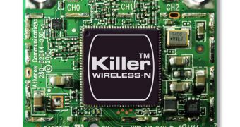 Bigfoot Networks Killer wireless N mini PCI Express adapter