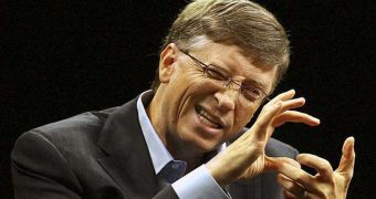 Bill Gates is pleased with the new Windows 8