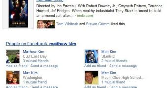 The two new Facebook features in Bing