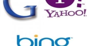 Both Google and Yahoo lost 0.3 percent points in January
