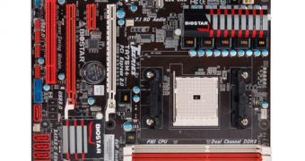 Biostar TA75M+ FM1 motherboard for AMD Llano processors