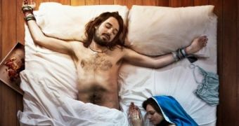 Bistro Publishes Blasphemous Ad – Jesus and Mary in Bed Together