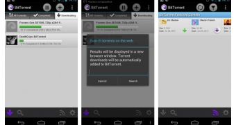 BitTorrent for Android (screenshots)