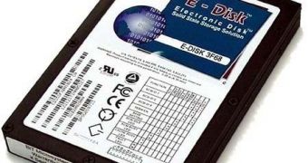 One of the E-Disk Altima solid-state drives