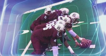Standard college football formation