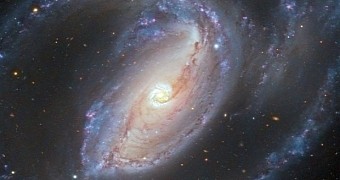 NGC 1097 observed in the optical light