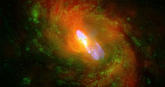 A photo of NGC 1068