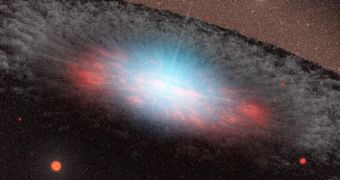 Study suggests black holes should be surrounded by massive disks of light
