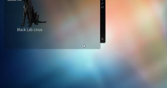 Black Lab Linux KDE desktop