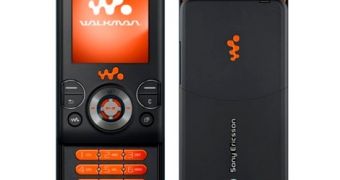 Black Sony Ericsson W580 at AT&T