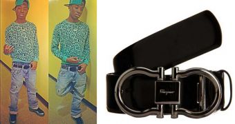 Trayon Christian was arrested after purchasing a Salvatore Ferragamo belt