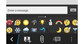 New BBM emoticons in BlackBerry OS 10.2.1