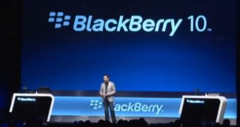 BlackBerry 10 demoed on video