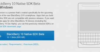 BlackBerry 10 Native SDK Beta
