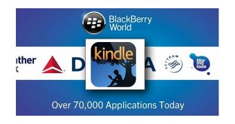 Amazon Kindle app to arrive on BlackBerry 10 this month