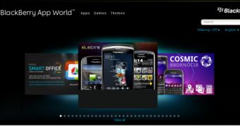 BlackBerry App World  gets updated