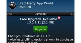 BlackBerry App World 3.1.1.21