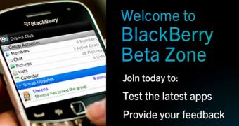BlackBerry Beta Zone consumers login