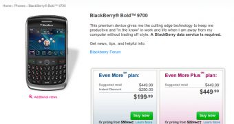 BlackBerry Bold 2 already available from T-Mobile