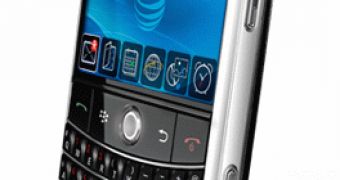BlackBerry Bold with AT&T's logo