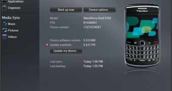 BlackBerry Desktop Software 6.0