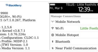 BlackBerry OS 7.1 for TELUS Bold 9900 Now Available for Download