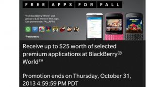 BlackBerry promotional offer