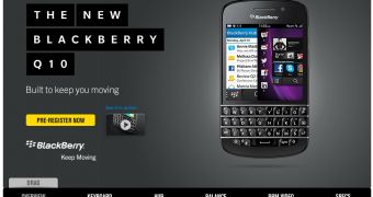 BlackBerry Q10 at Sprint