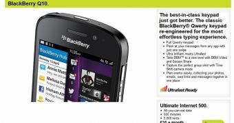 BlackBerry Q10 now available at Three UK