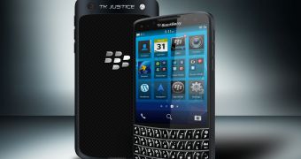 BlackBerry TK Justice concept phone