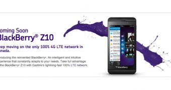 BlackBerry Z10 coming soon to Eastlink