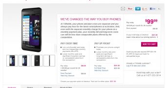 BlackBerry Z10 Now Available at T-Mobile