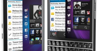 BlackBerry Z10 and Q10