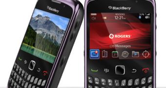 Blackberry 9300 Smokey Violet