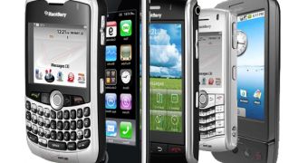 The popular smartphones today including the iPhone