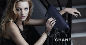 Blake Lively for the Mademoiselle handbag line from Chanel