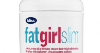 FatGirlSlim from Bliss, an anti-cellulite cream said to actually work wonders