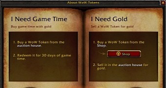 WoW Token for World of Warcraft
