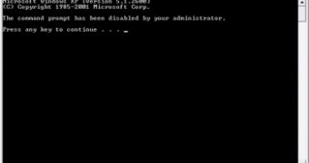 Block Access to Command Prompt