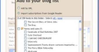 The Blog List in action
