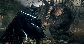 Face off against big foes in Bloodborne