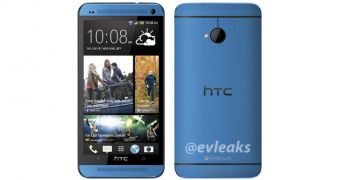 Blue HTC One