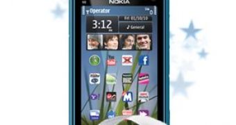 Nokia N8 blue