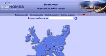 Bluehomes website