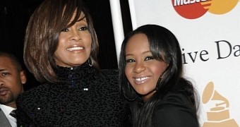 Whitney Houston and daughter Bobbi Kristina Brown, aka Krissi