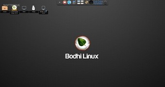 Bodhi Linux 3.0.0's desktop environment