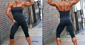 Sharon Madderson, 46, is training to win Miss Olympia title